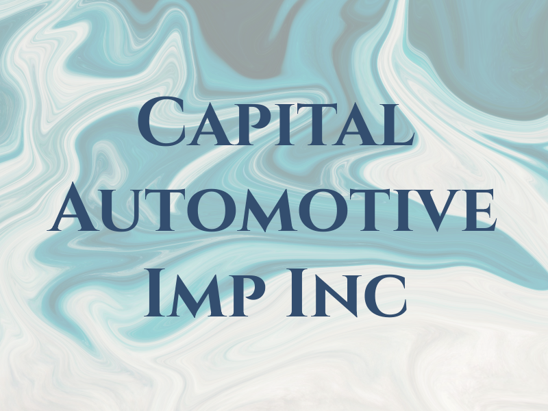 Capital Automotive Imp Inc