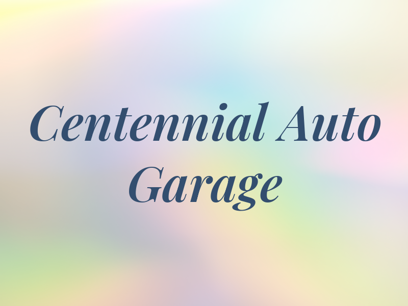 Centennial Auto Garage
