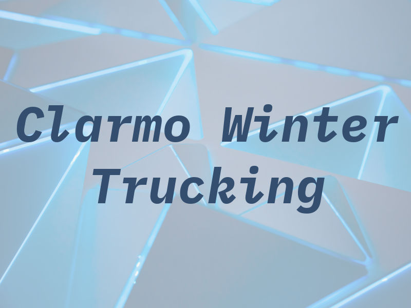 Clarmo & Winter Trucking