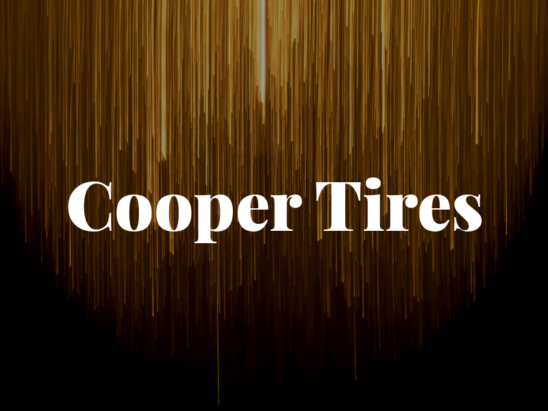 Cooper Tires