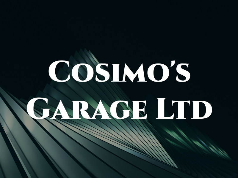 Cosimo's Garage Ltd