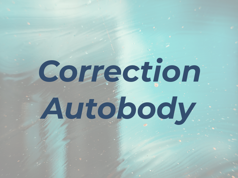 Correction Autobody