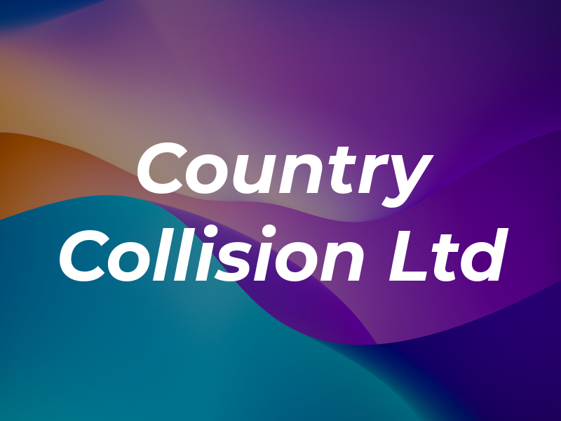 Country Collision Ltd