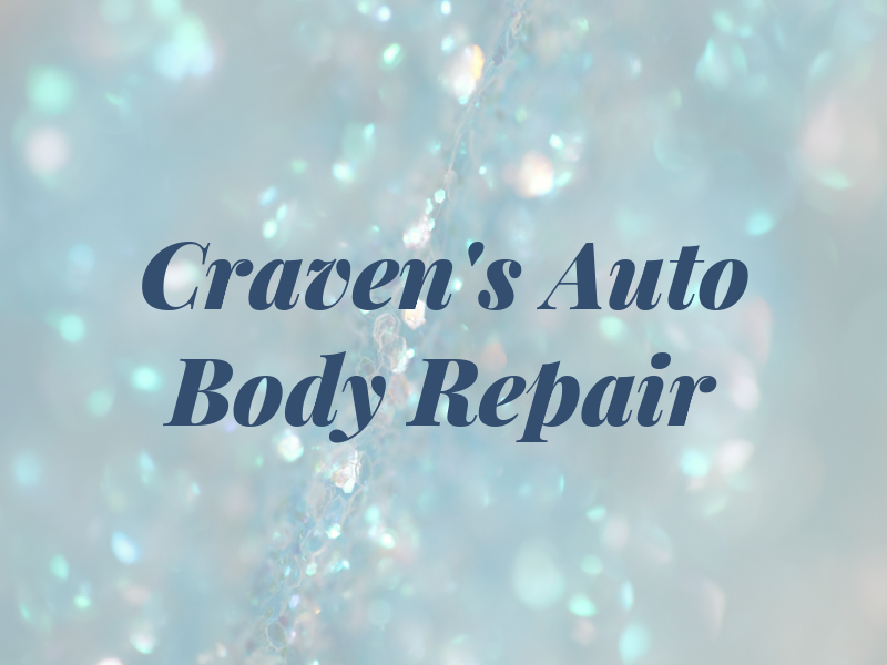 Craven's Auto Body Repair