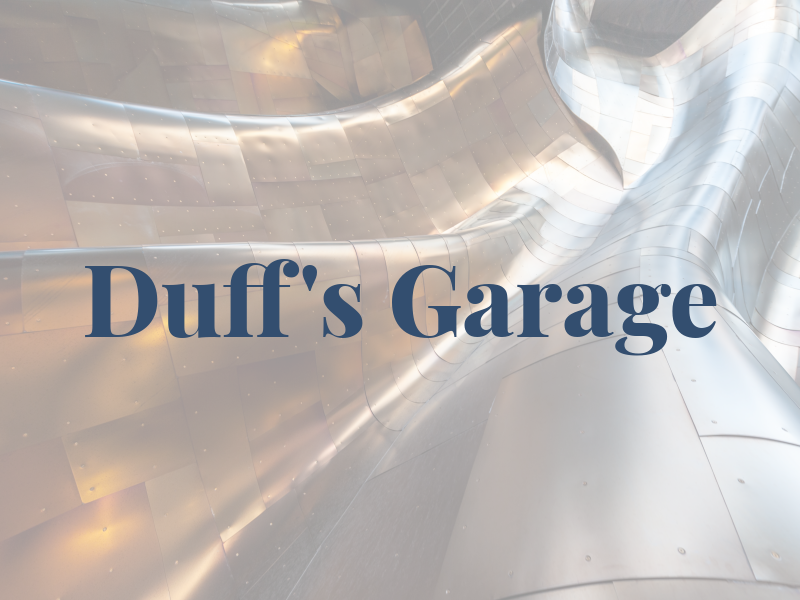 Duff's Garage