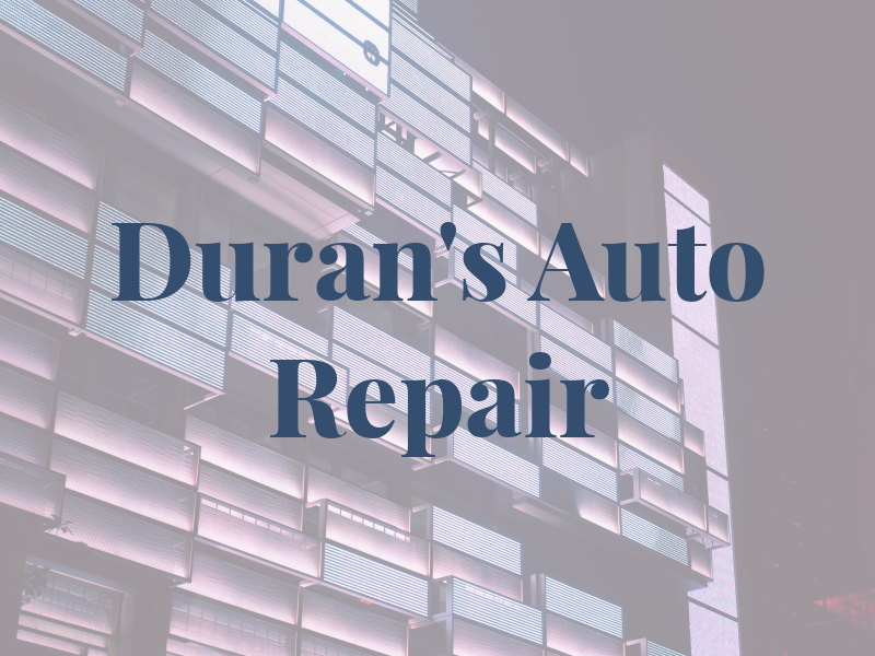 Duran's Auto Repair