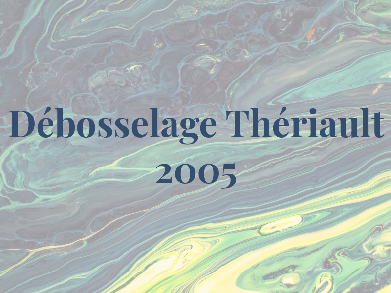Débosselage Thériault 2005 Inc