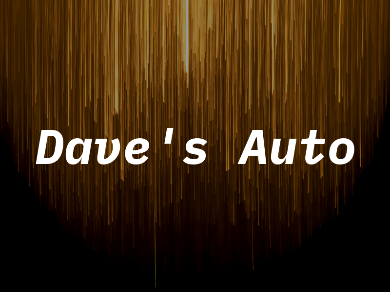 Dave's Auto