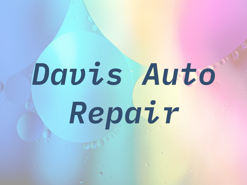 Davis Auto Repair
