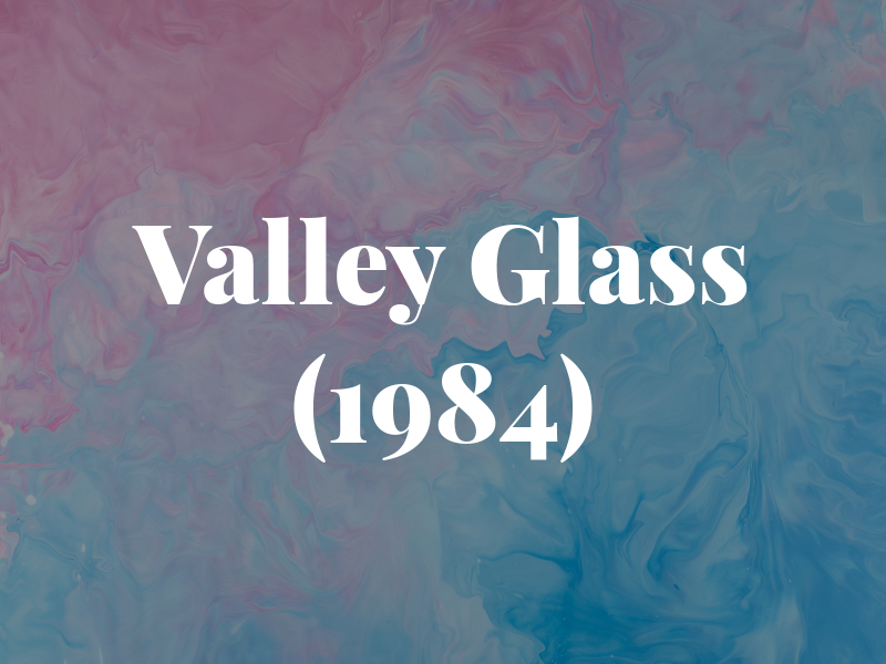 Elk Valley Glass (1984) Ltd