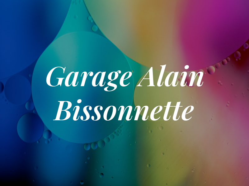 Garage Alain Bissonnette