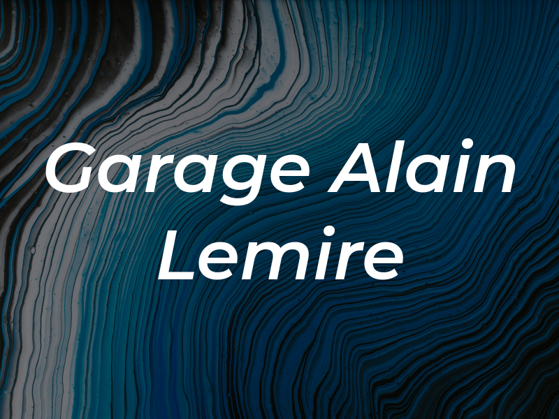 Garage Alain Lemire