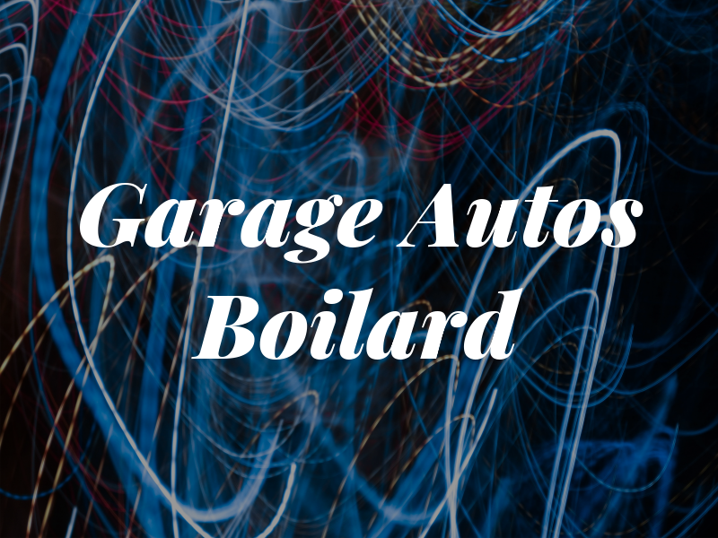 Garage Autos Boilard