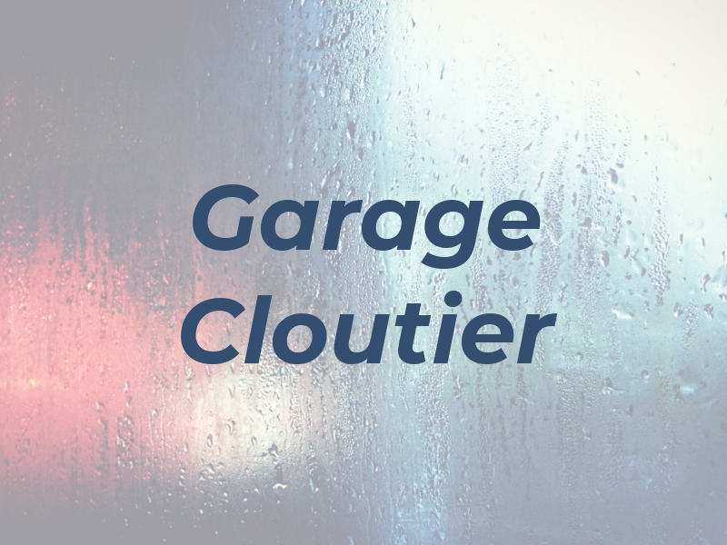 Garage Cloutier