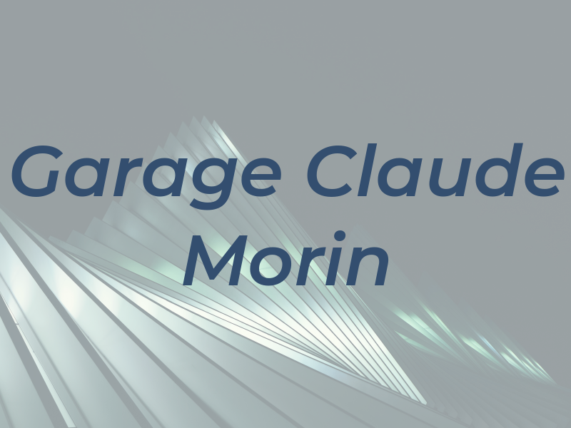 Garage Claude Morin