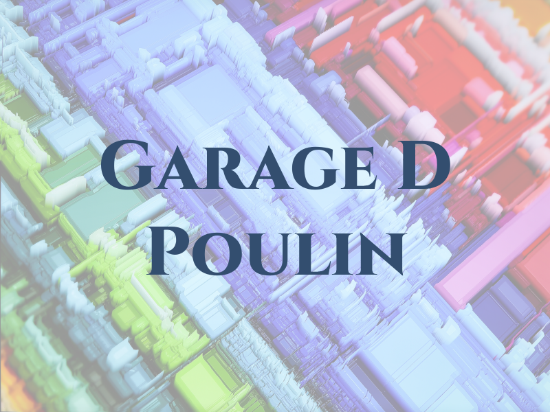 Garage D Poulin