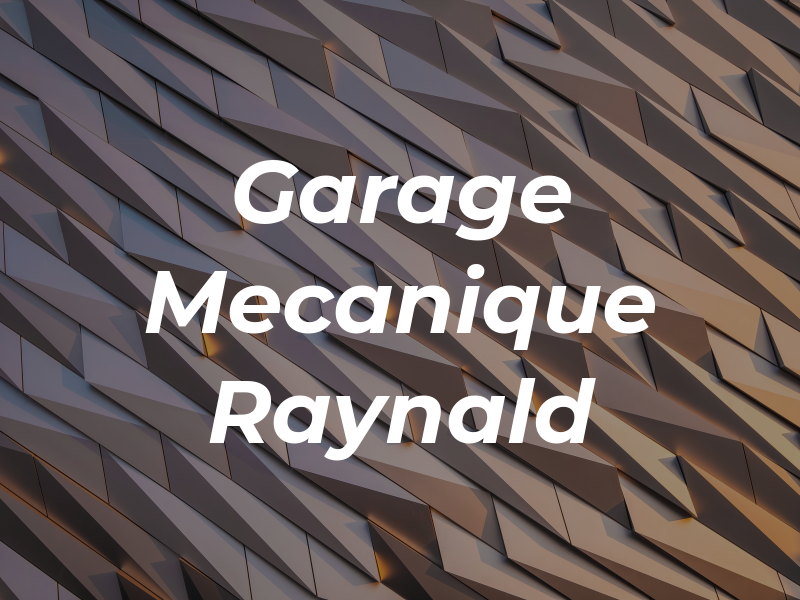 Garage De Mecanique Raynald