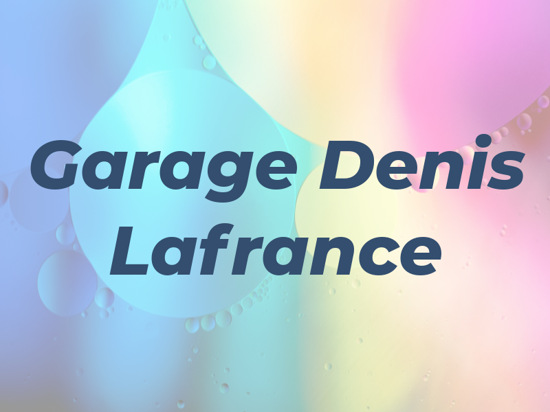 Garage Denis Lafrance