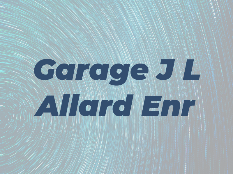 Garage J L Allard Enr