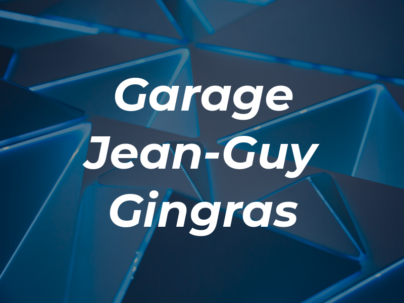 Garage Jean-Guy Gingras Inc