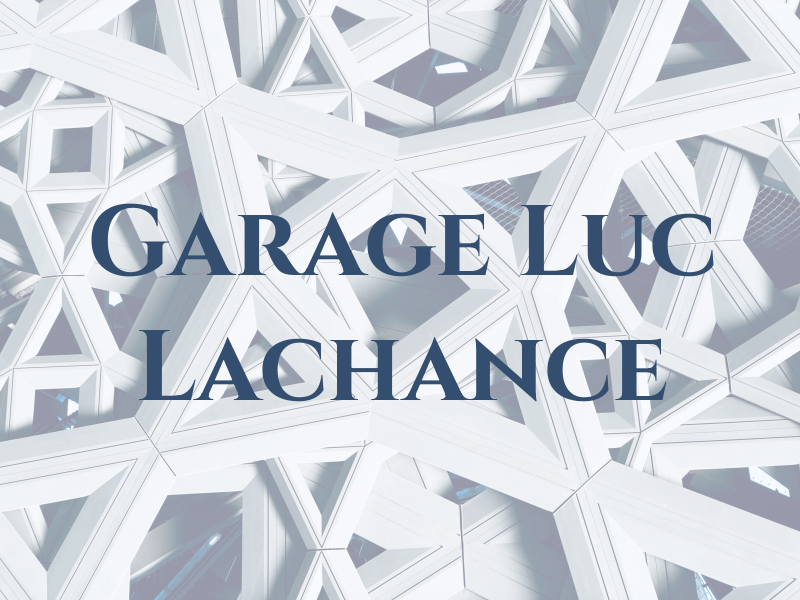 Garage Luc Lachance