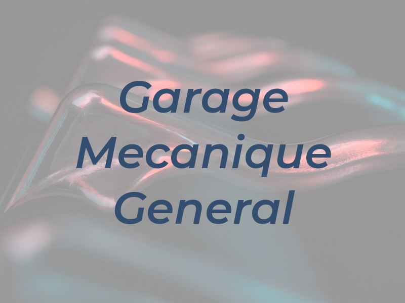 Garage Mecanique General BMN