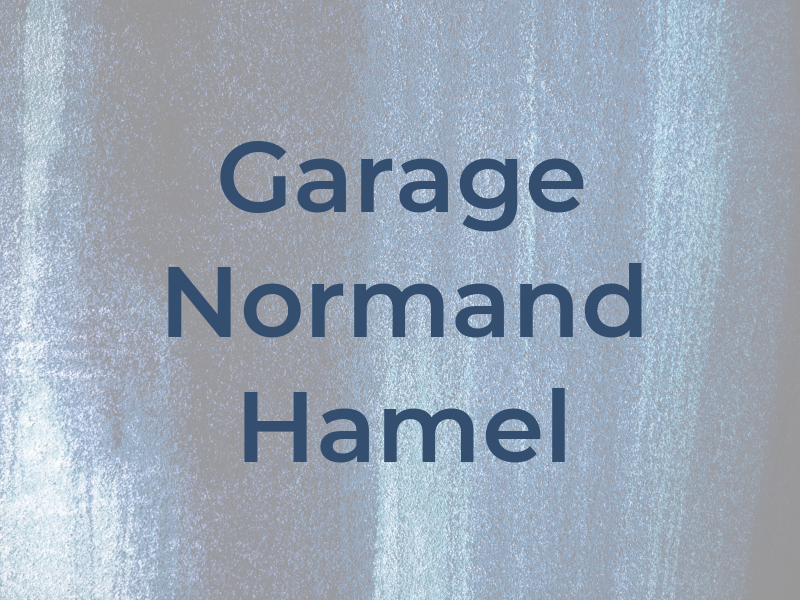 Garage Normand Hamel