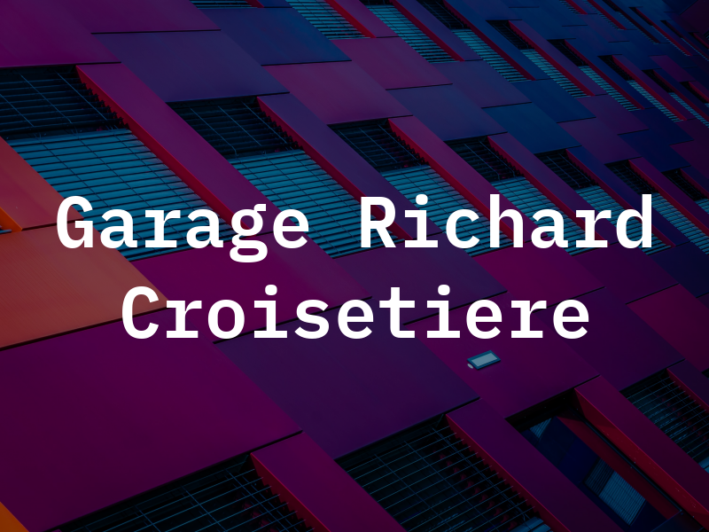 Garage Richard Croisetiere