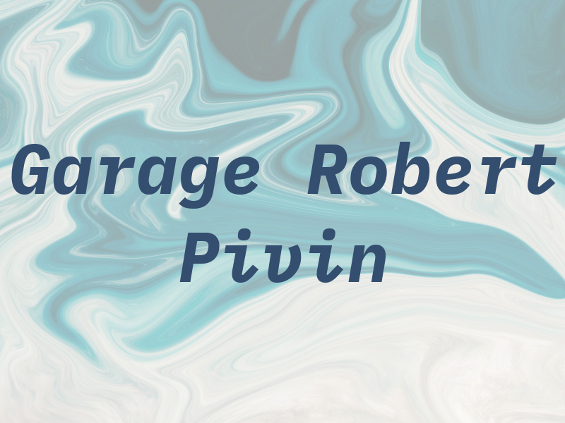 Garage Robert Pivin
