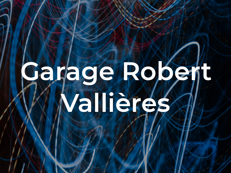 Garage Robert Vallières