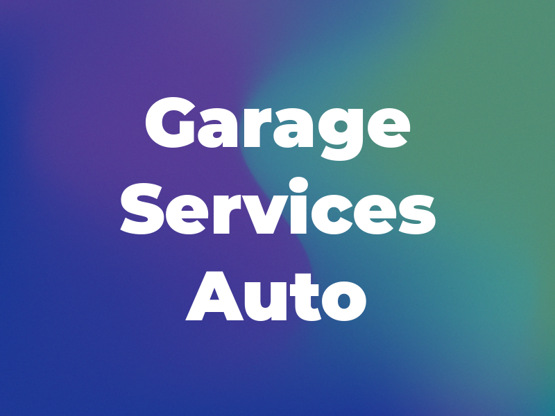Garage Services Auto