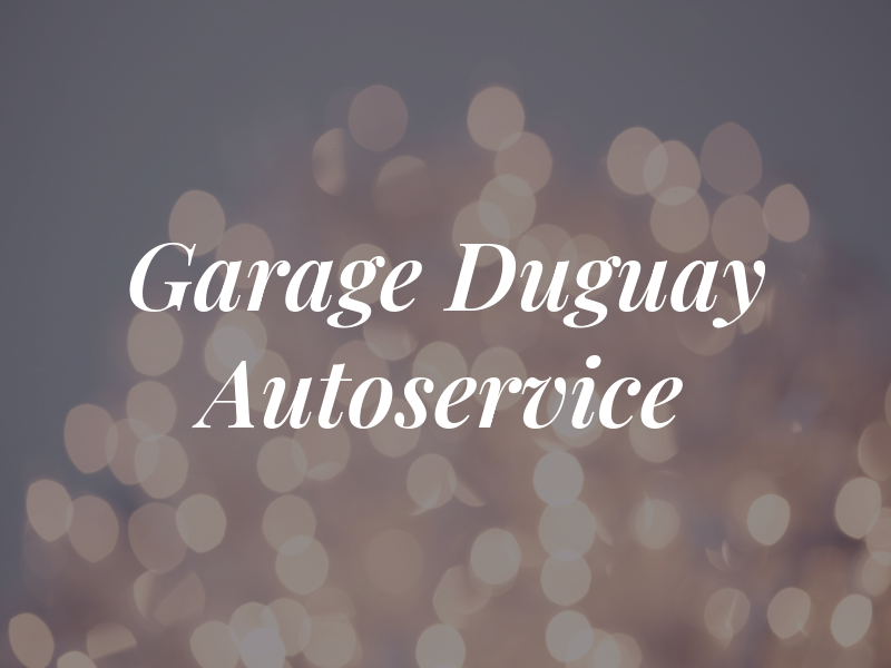Garage mj Duguay Autoservice