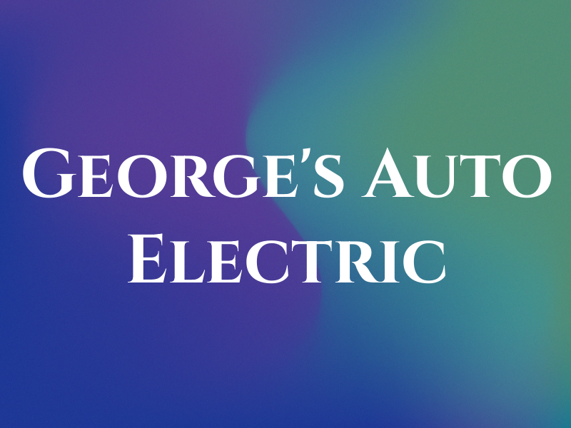 George's Auto Electric Ltd