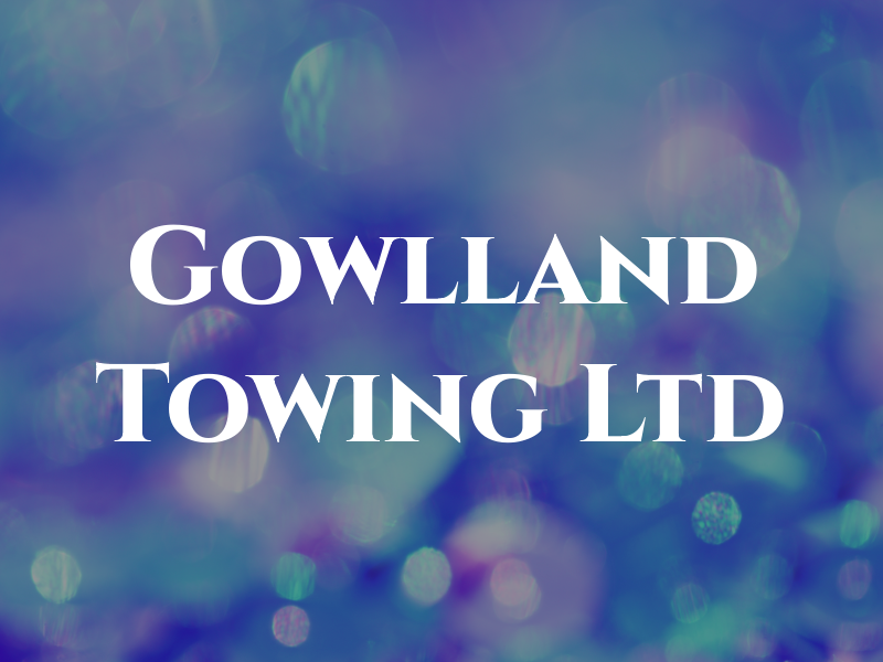 Gowlland Towing Ltd