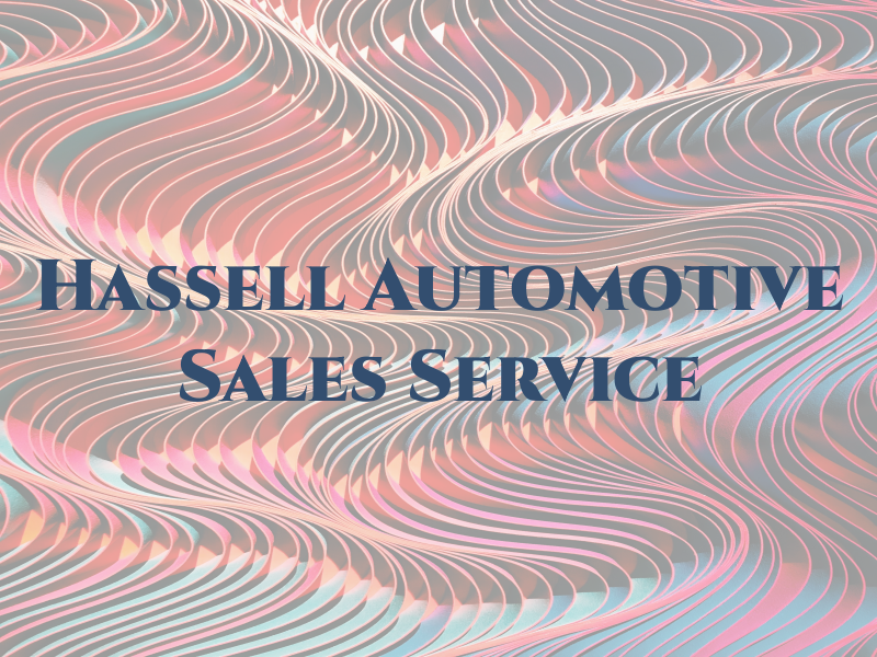 Hassell Automotive Sales and Service