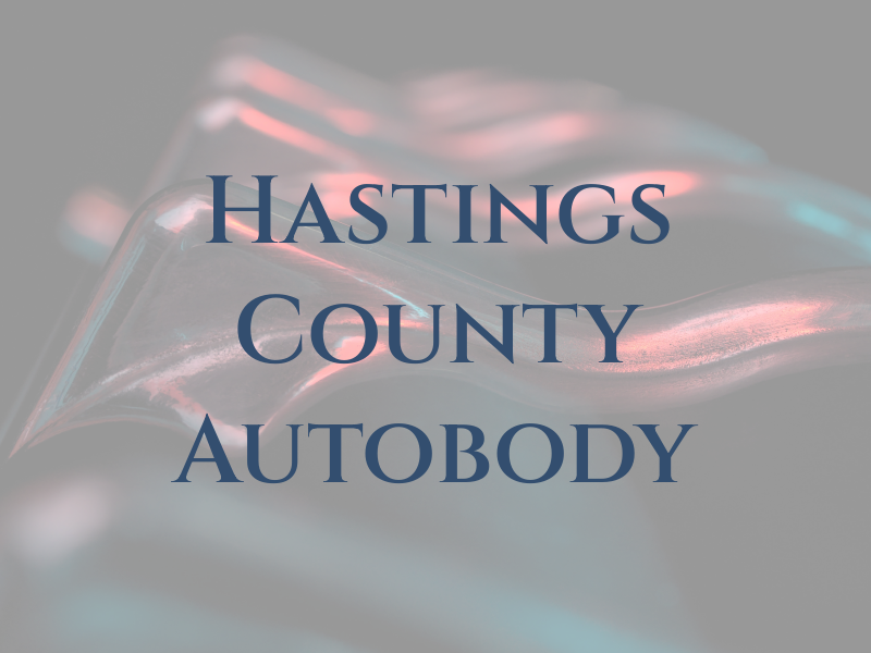 Hastings County Autobody