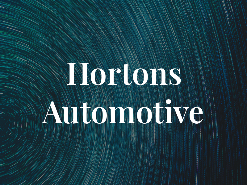 Hortons Automotive