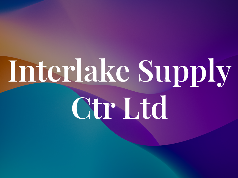 Interlake Supply Ctr Ltd