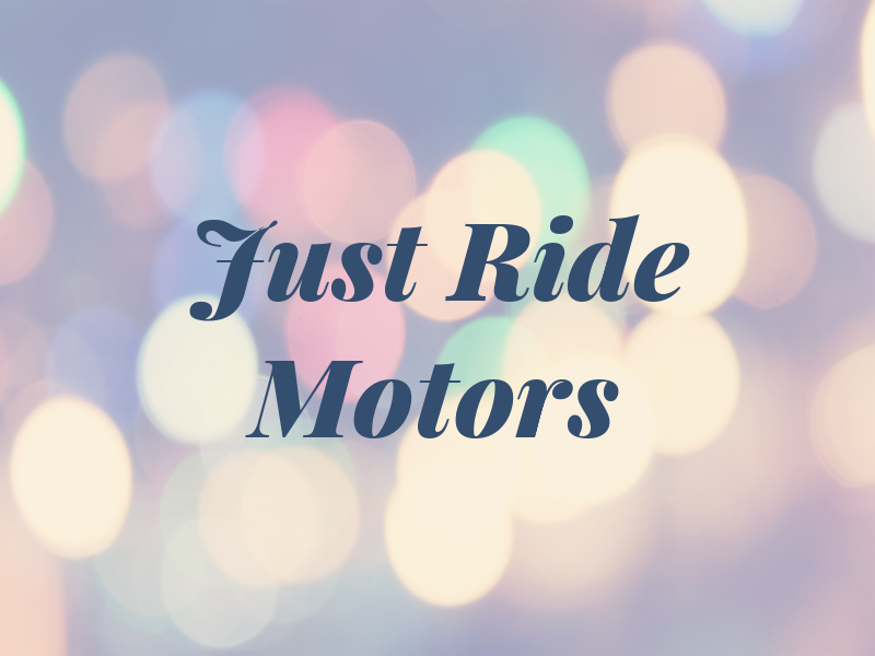 Just Ride Motors