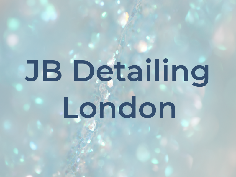 JB Detailing London