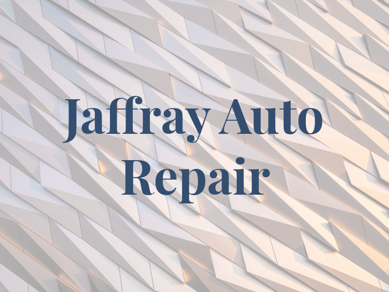 Jaffray Auto Repair