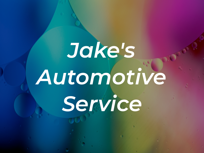 Jake's Automotive Service