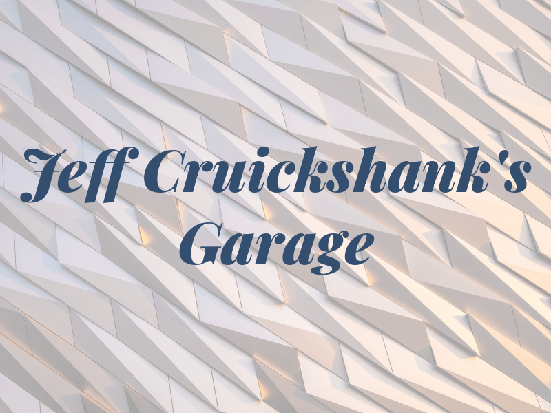 Jeff Cruickshank's Garage LTD