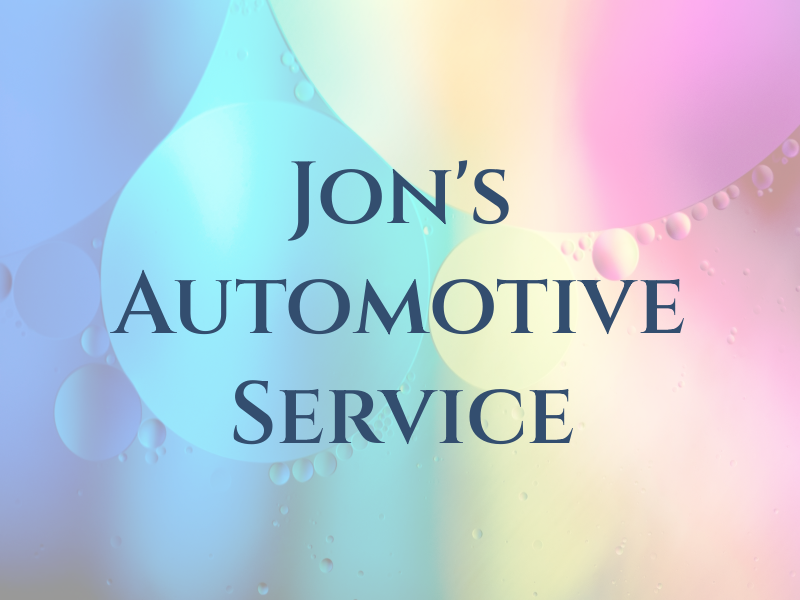 Jon's Automotive Service