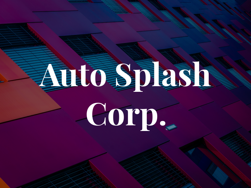 K.j Auto Splash Corp.