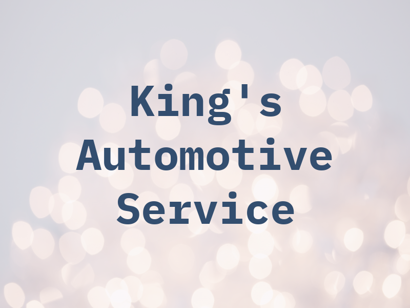 King's Automotive Service