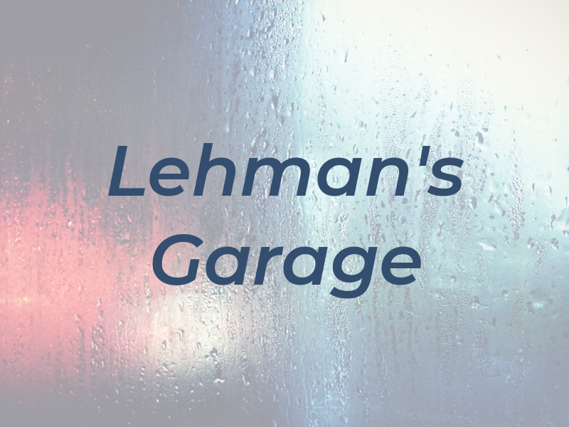 Lehman's Garage