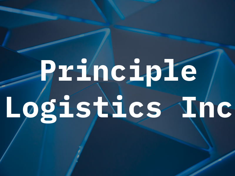 Principle Logistics Inc
