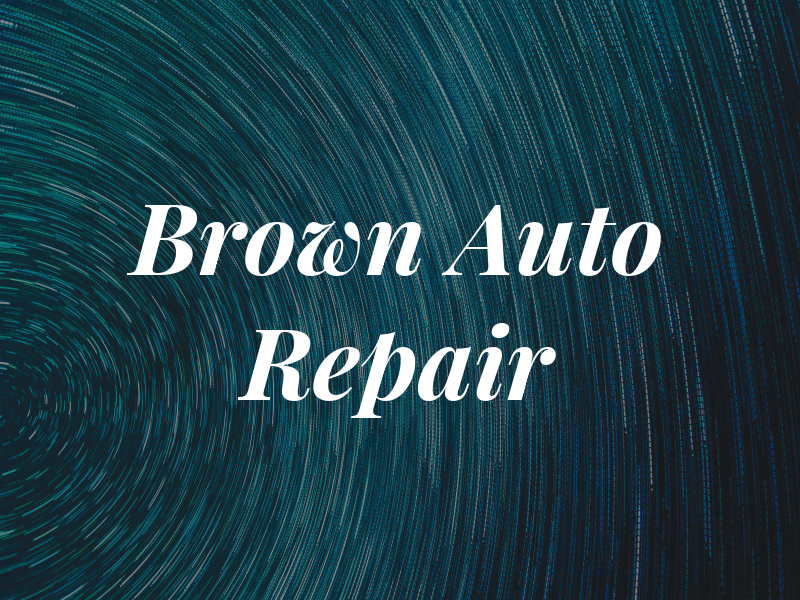 Ron Brown Auto Repair