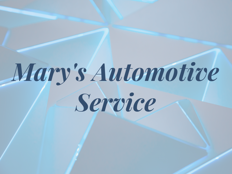 St Mary's Automotive Service